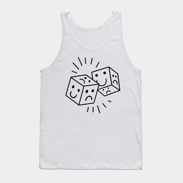 Mood dice Tank Top by Uglyblacksheep